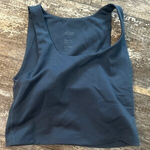 Girlfriend Collective Navy Tank Top